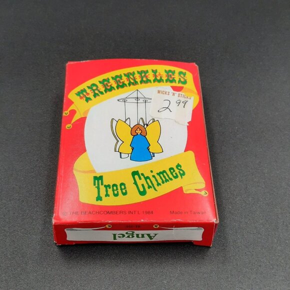 Vintage Treenkles 1984 Beachcombers Angel Tree Chimes‎ Porcelain Decoration - Picture 6 of 7